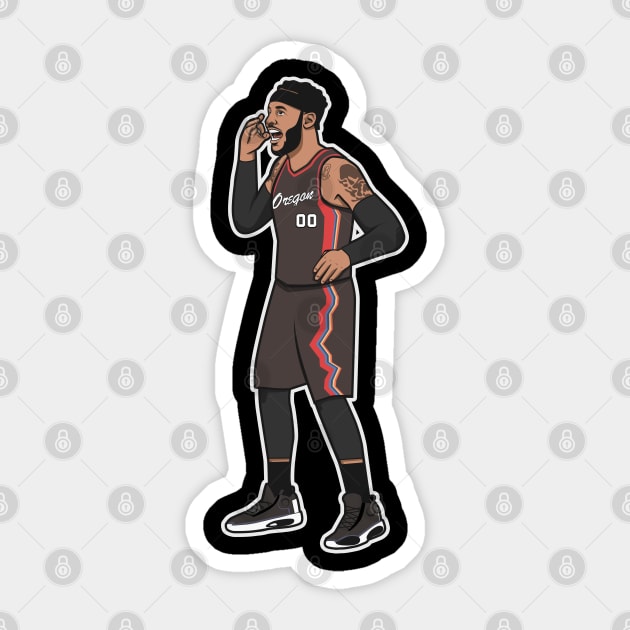 Carmelo Anthony Cartoon Style Sticker by ray1007